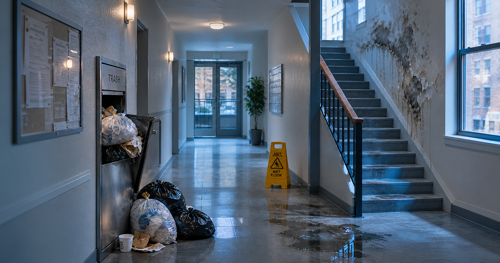 Is Your Building Unsafe? How to Tell If Common Area Issues Cross the Legal Line